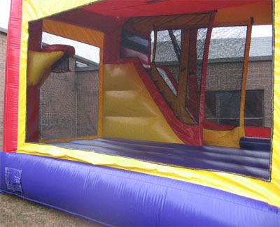 Castle Bounce House & Slide Combo