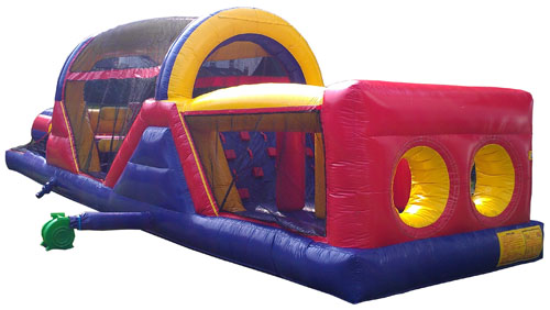 Side Picture of 40ft Obstacle Course
